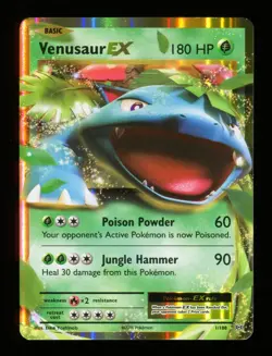 Venusaur EX - 1/108 - XY Evolutions - Ultra Rare - Pokemon Card - Image 4
