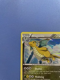 Dragonite 83/116 Holo Rare Plasma Freeze Pokemon Card - Lightly Played - Image 2