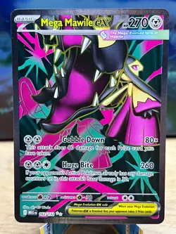 Mega Evolution Mega Mawile ex 162/132 Ultra Rare Pokemon NM/M - Image 1