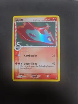 Pokemon TCG DELTA SPECIES Latias 21/110 Ex Holon Phantoms 70 HP English 2006 - Image 1