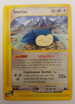 Snorlax 100/144 | Skyridge E-Series | Rare | M/NM | Pokemon TCG - Image 1