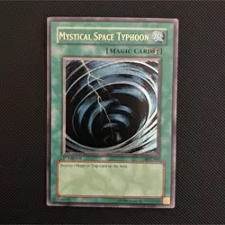 Yu-Gi-Oh! Mystical Space Typhoon MRL-047 Magic Ruler 1st Edition Ultra Rare - Image 1