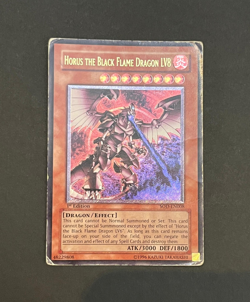 Yugioh Horus the Black Flame Dragon SOD-EN008 1st Edition Ultimate Rare - Image 3
