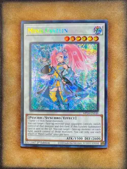 Yugioh Mind Castlin MP24-EN149 Secret Rare 1st Ed NM - Image 1
