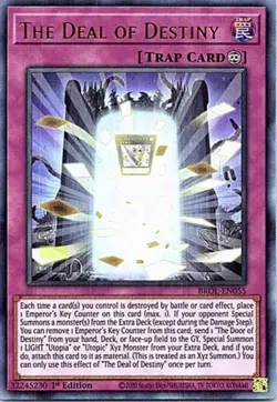 The Deal Of Destiny BROL-EN055 Yu-Gi-Oh! Light Play 1st Edition - Image 5