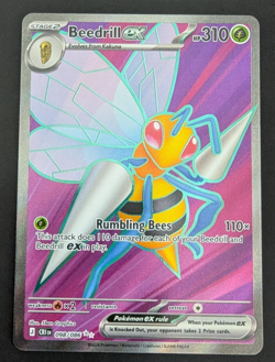 Beedrill ex 098/086 Full art Pokemon TCG - Chaos rising - Image 1
