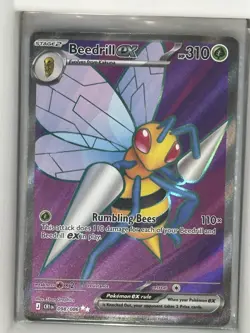 Pokemon TCG Chaos Rising Beedrill EX 098/086 Full Art - Pokemon TCG 👑 - Image 1