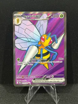 POKEMON: CHAOS RISING - BEEDRILL EX - ULTRA RARE - 098/086 - Image 1
