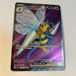 PRERELEASE Pokemon Chaos Rising Beedrill EX 098/086 NM - Image 4