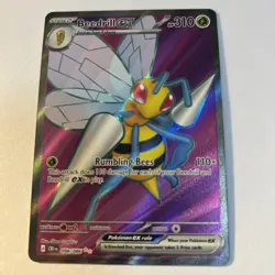 PRERELEASE Pokemon Chaos Rising Beedrill EX 098/086 NM - Image 5