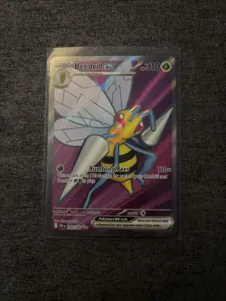 Pokemon TCG Beedrill Ex Chaos Rising 098/086 Full Art - Image 1