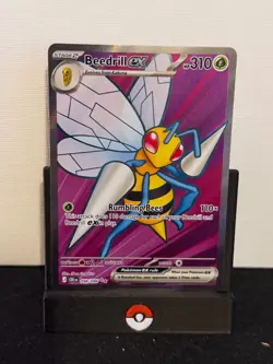 Pokemon TCG Beedrill Ex Chaos Rising 098/086 Full Art (a) - Image 1