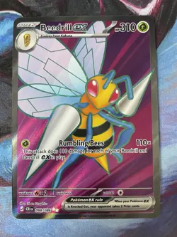 Pokemon TCG Beedrill ex 098/086 - Ultra Rare - Chaos Rising - NM - Image 2