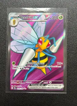 Pokemon TCG Beedrill Ex Chaos Rising 098/086 Full Art - Image 1