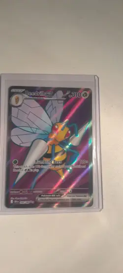 POKEMON TCG, Chaos Rising, 098/086, Beedrill EX Full Art - Image 1