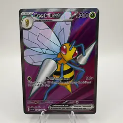 Beedrill EX 098/086 Pokemon TCG Chaos Rising Ultra Rare English - Image 1