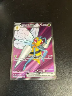 Pokemon TCG Beedrill EX 098/086 Full Art Chaos Rising NM/M - Image 1