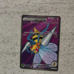 Pokemon TCG Beedrill Ex 098/086 Chaos Rising Ultra Rare Full Art NM - Image 2