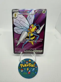Beedrill EX Pokemon TCG Card 098/086 Chaos Rising - Image 1
