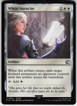 White Auracite 41 MTG Normal FINAL FANTASY - Image 1