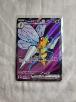 Beedrill ex 098/086 Ultra Rare ME: Chaos Rising Pokemon TCG NM *PACK FRESH* - Image 1