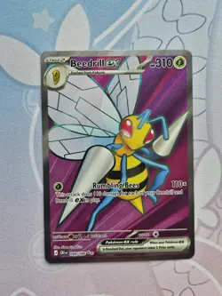 Pokemon TCG Beedrill ex - 098/086 Chaos Rising - Full Art - Image 1
