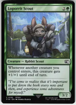 Loporrit Scout 192 MTG Normal FINAL FANTASY - Image 1