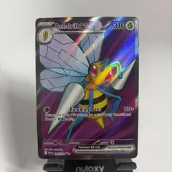 Beedrill ex 098/086 Ultra Rare ME04: Chaos Rising Pokemon TCG - Pack Fresh Card - Image 1