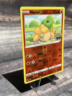 Numel 013/078 (Peelable Ditto) Reverse Holo Pokemon Go Set Pokemon Card - Image 2