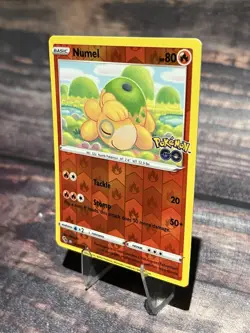 Numel 013/078 (Peelable Ditto) Reverse Holo Pokemon Go Set Pokemon Card - Image 3