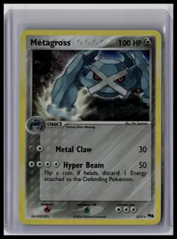 Metagross 2/17 Pop Series 1 Holo 2006 Promo Pokemon Card Lightly Played - Image 1