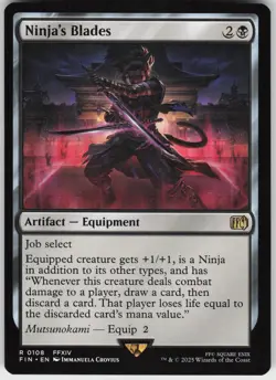 Ninja's Blades 108 MTG Normal FINAL FANTASY - Image 1