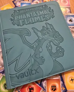 Phantasmal Flames Binder - Pokemon – Blue Vault X ExoTec 12 Pocket - Image 4