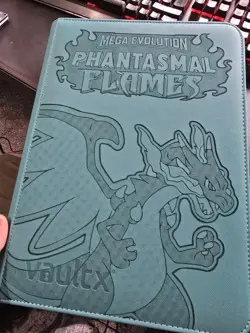 Phantasmal Flames Pokemon Binder – Blue Vault X ExoTec 9 Pocket - Image 2