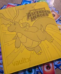 Ascended Heroes Binder - 624 Pockets - Yellow Vault X ExoTec 12 Pocket XL - Image 4
