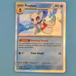FROSLASS 053/167 RARE TWILIGHT MASQUERADE POKEMON HOLO NM/M - Image 1