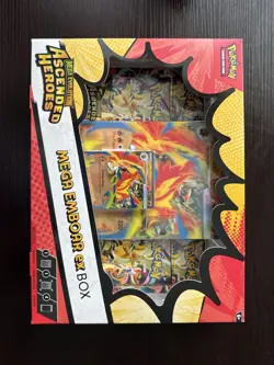 Pokemon TCG Ascended Heroes Mega Emboar Ex Collection Box Brand New Sealed - Image 1