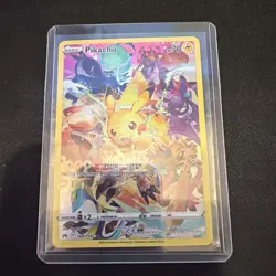 💎Gem Mint!! 4 Pikachu Full Art Holo Secret Rare 160/159 Crown Zenith Pokemon.💎 - Image 1