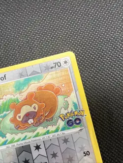 Bidoof (Peelable Ditto) 059/078 Pokemon GO Reverse Holo - Image 3