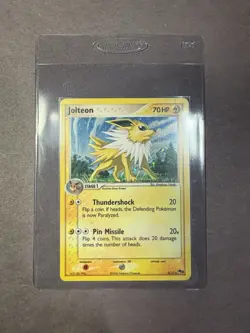 Pokemon TCG Jolteon POP Series 3 Holo Rare 003/017 70 LP English 2006 - Image 2