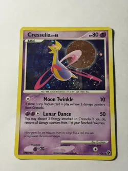 Pokemon Cresselia Lv.48 Great Encounters Holo Rare 2/106 Basic English - Image 1