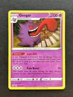 Pokemon Gengar 057/198 Holo Chilling Reign - Image 1