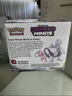 Pokemon TCG: Sun & Moon Unified Minds Booster Box (36 Packs)( R E P L I C A) - Image 2