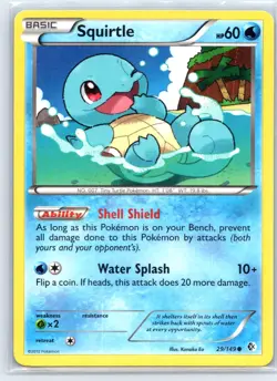 SQUIRTLE 29/149 BOUNDARIES CROSSED POKEMON - Image 1