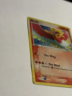 Pokemon Ho-Oh 001/017 POP Series 5 2007 English Holo Rare Basic 80 HP - Image 3