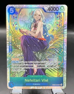 Nefertari Vivi EB03-024 SR Extra Booster: One Piece Heroines Edition Near Mint - Image 1