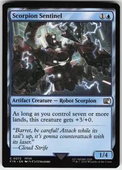Scorpion Sentinel 72 MTG Normal FINAL FANTASY - Image 1