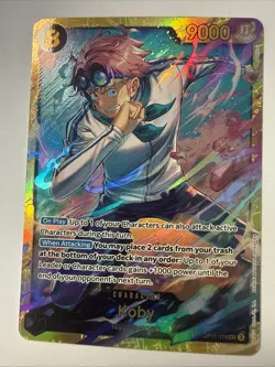 Koby (119) SEC OP11-119 NM - One Piece TCG - Image 1