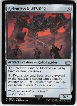 Relentless X-ATM092 268 MTG Normal FINAL FANTASY - Image 1