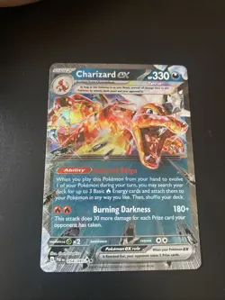 Pokemon TCG Paldean Fates Charizard EX Card 054/091 - Image 1